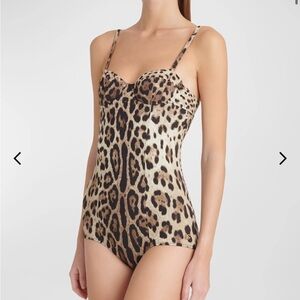 Dolce & Gabbana Leo Balconette Swimsuit